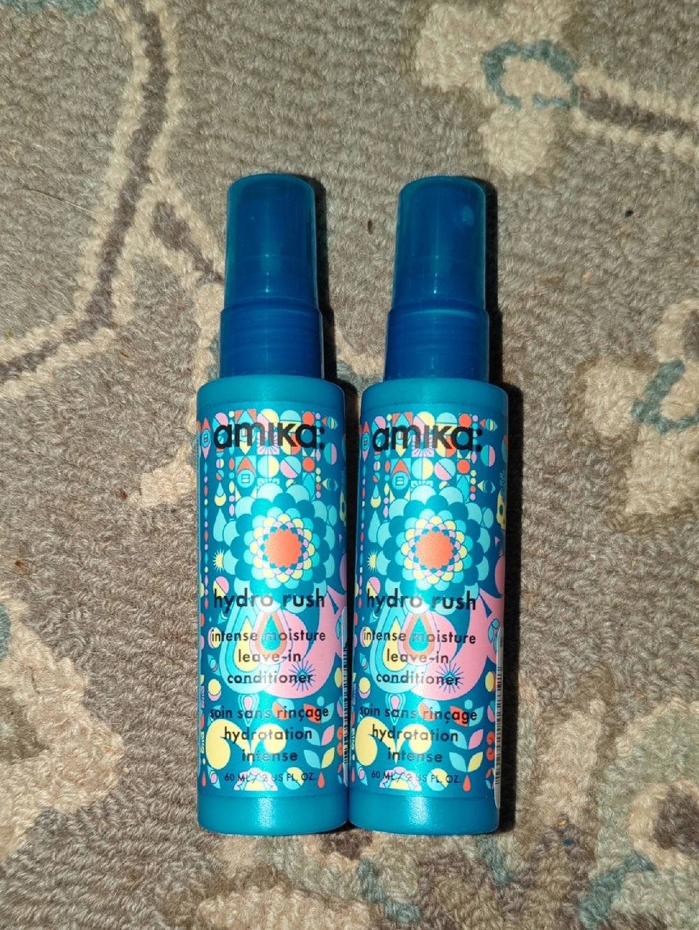 Bundle-amika Hydro Rush Intense Moisture Leave-In Conditioner Spray.